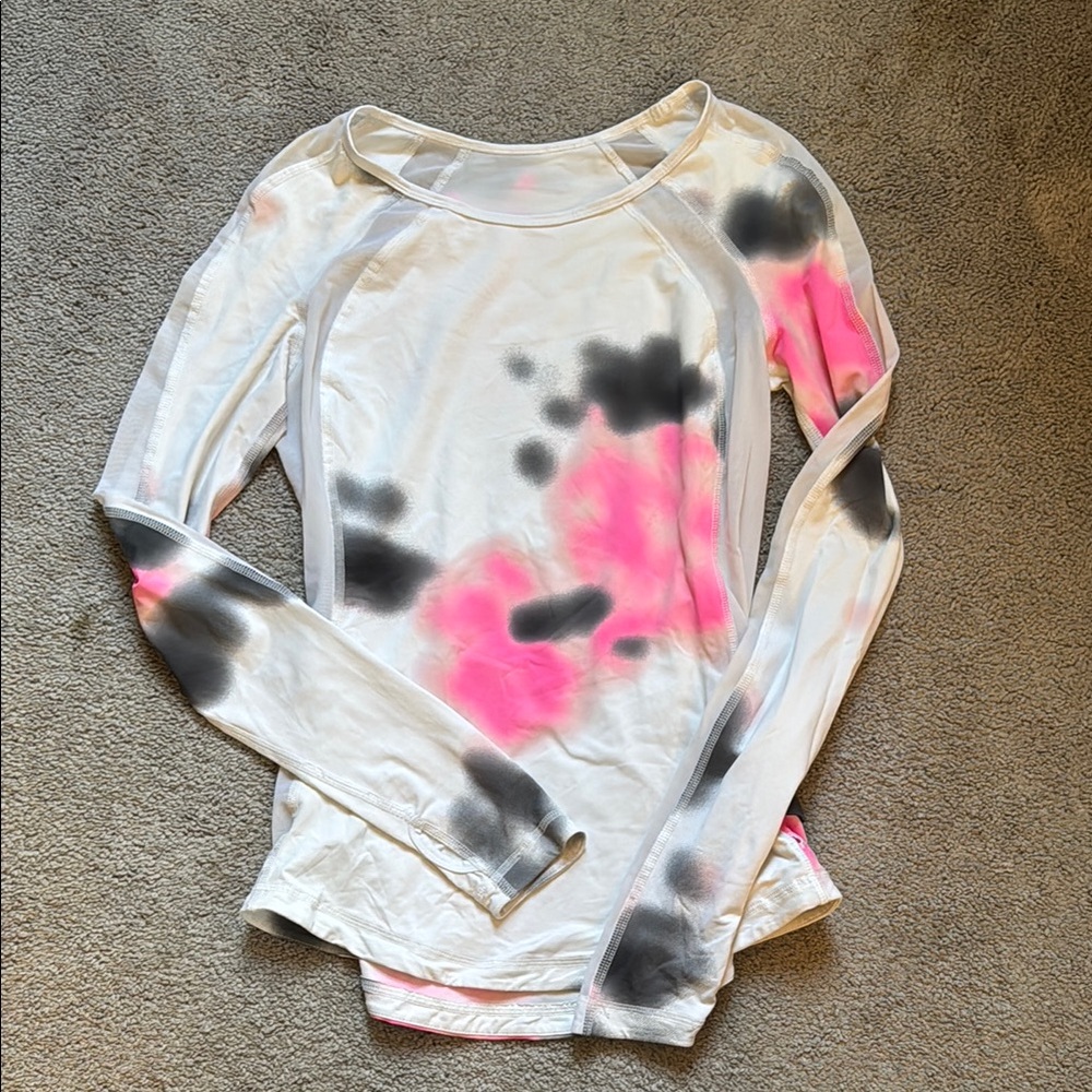 Lululemon Tie-Dye Long Sleeve Shirt